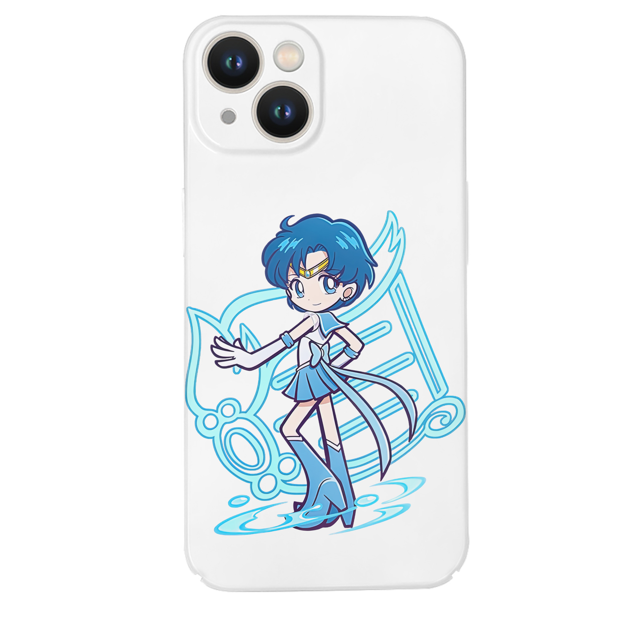 （画像用） 美少女戦士セーラームーン 水野 亜美 みずの あみ Sailor Moon Mizuno Ami 【iPhone 14シリーズ対応】ハードケース